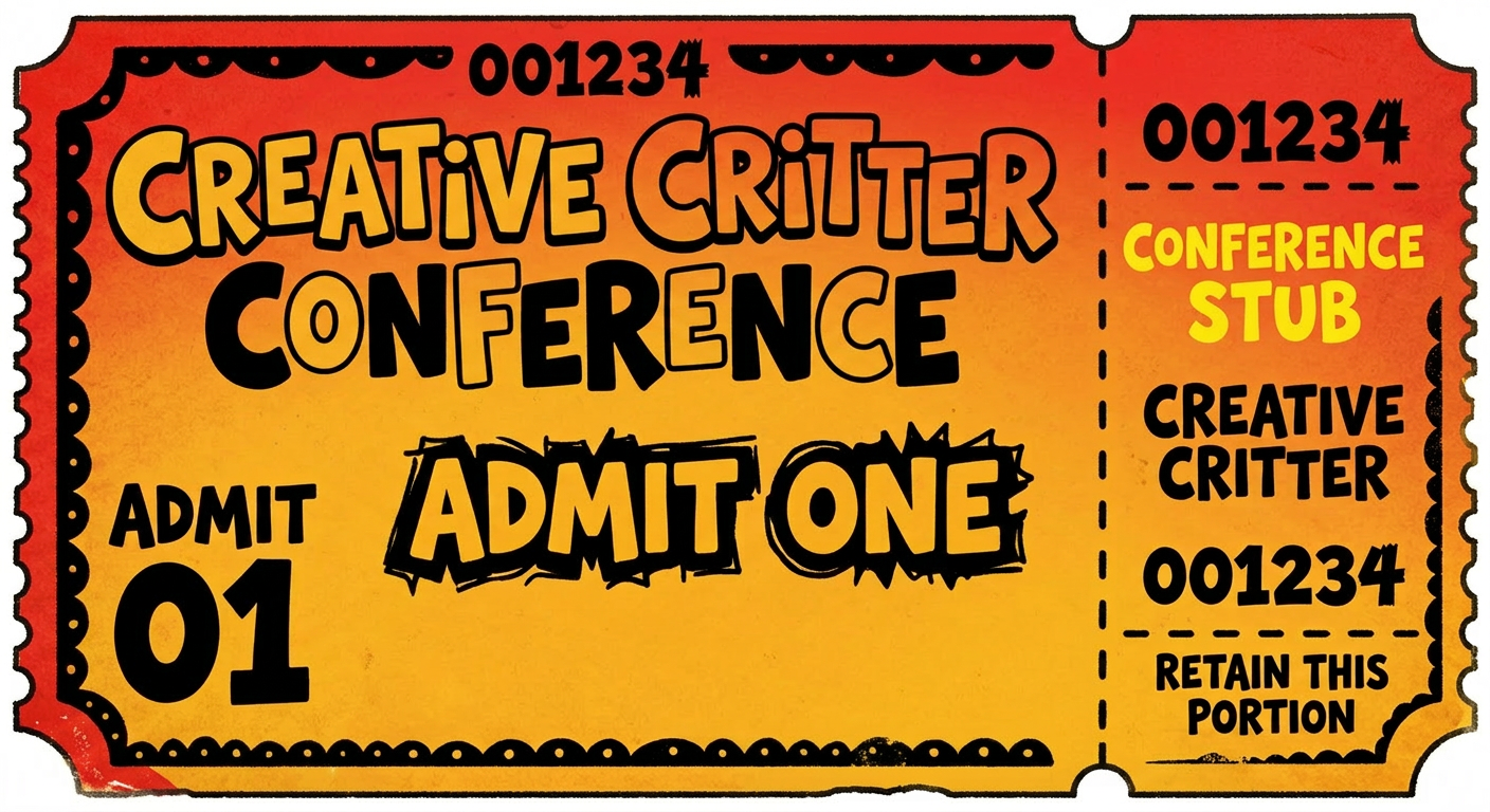 Creative Critter Conference Sign-up
