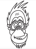 Hand Drawn signed image of Staggy by Mr. Mark